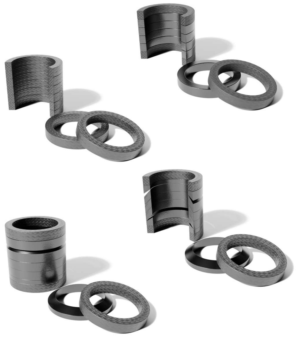 Anelli di tenuta in grafite Performer