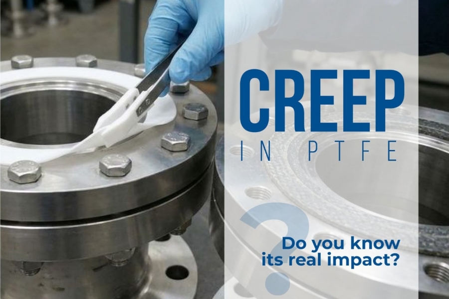Creep nel PTFE: conosci il suo reale impatto?